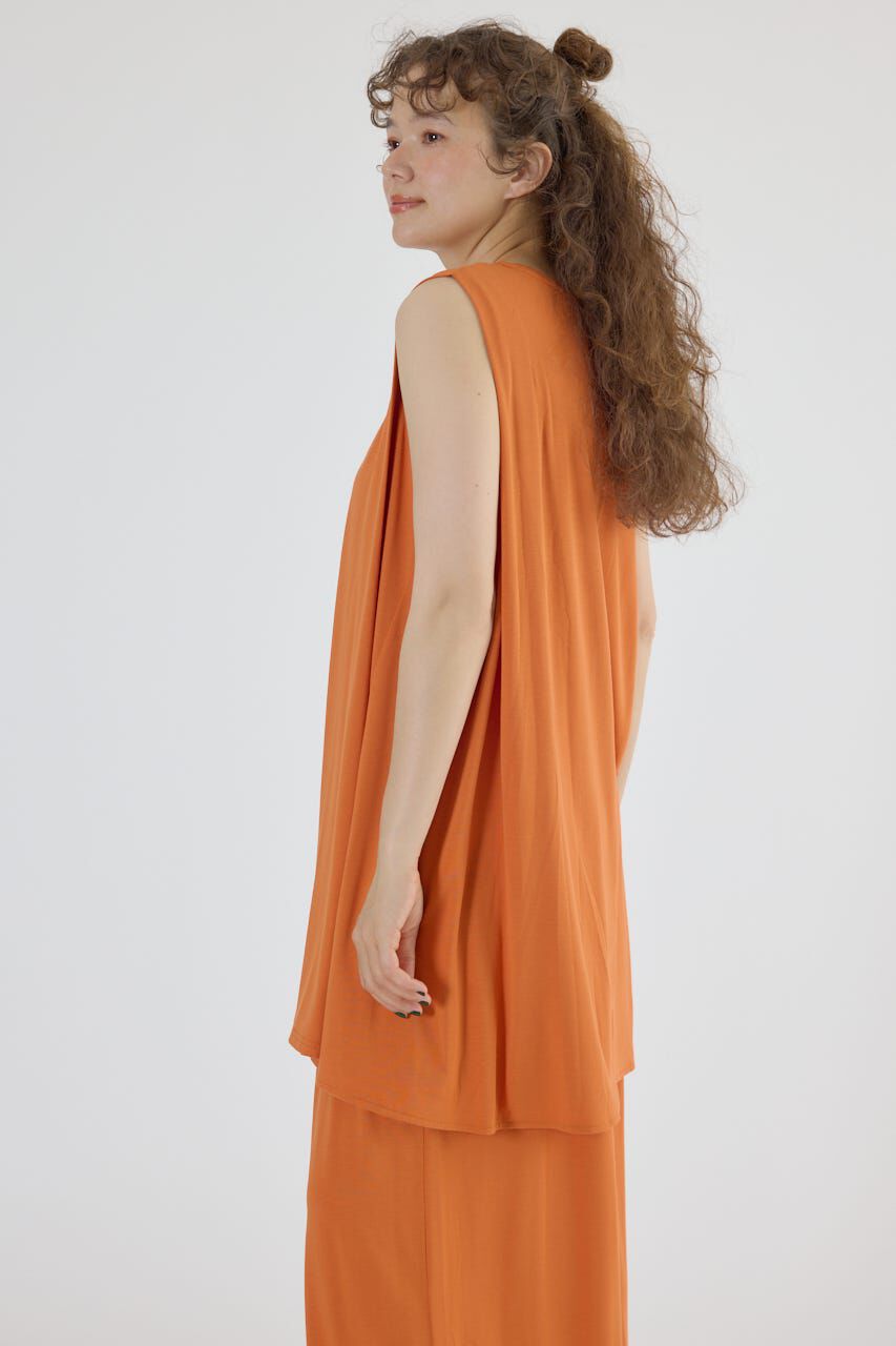 RODEO CROWNS「T/F ノースリーブチュニック」|タンクトップ|