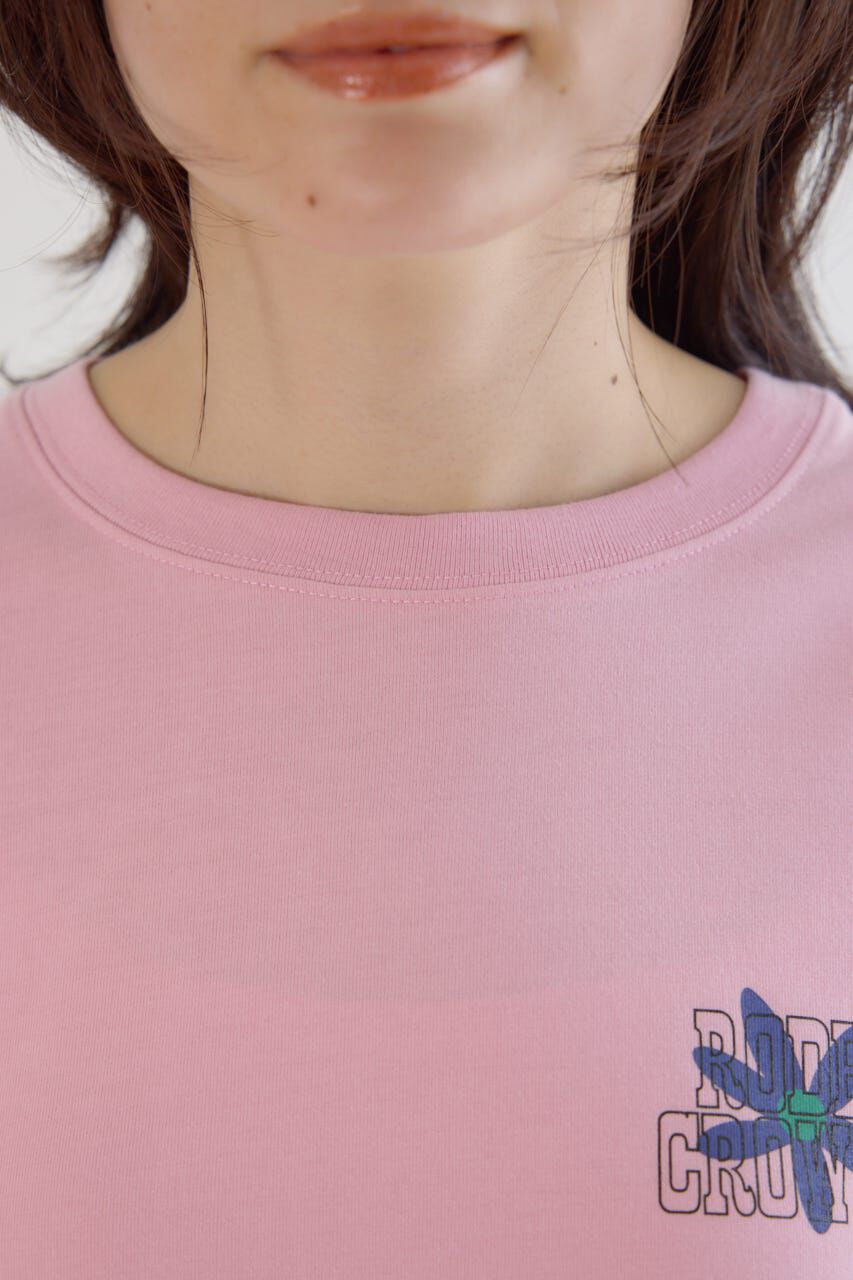 RODEO CROWNS「フラワークロスパッチTシャツ」|Tシャツ・カットソー|