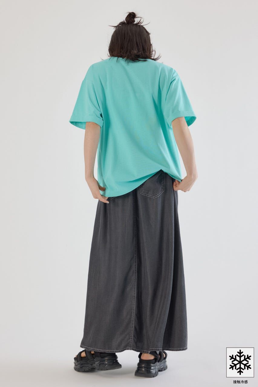 RODEO CROWNS「クールデニムリラックススカート」|デニム|