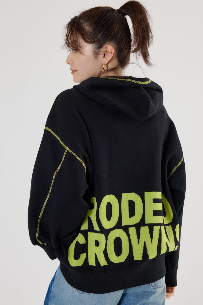 RODEO CROWNS「スウェットライクジャガードロゴフーディー」|パーカー|