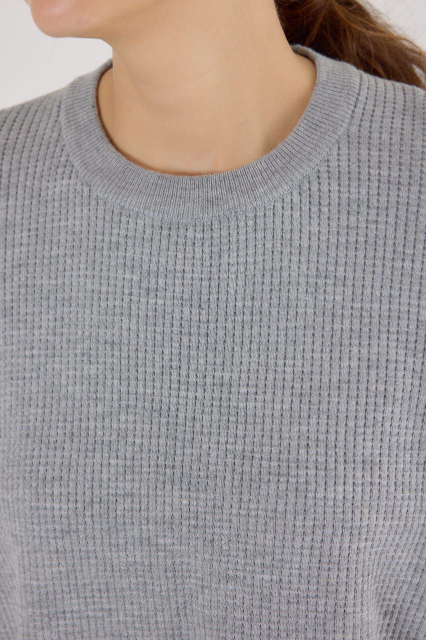 RODEO CROWNS「チェックドッキングトップス」|ニット・セーター|