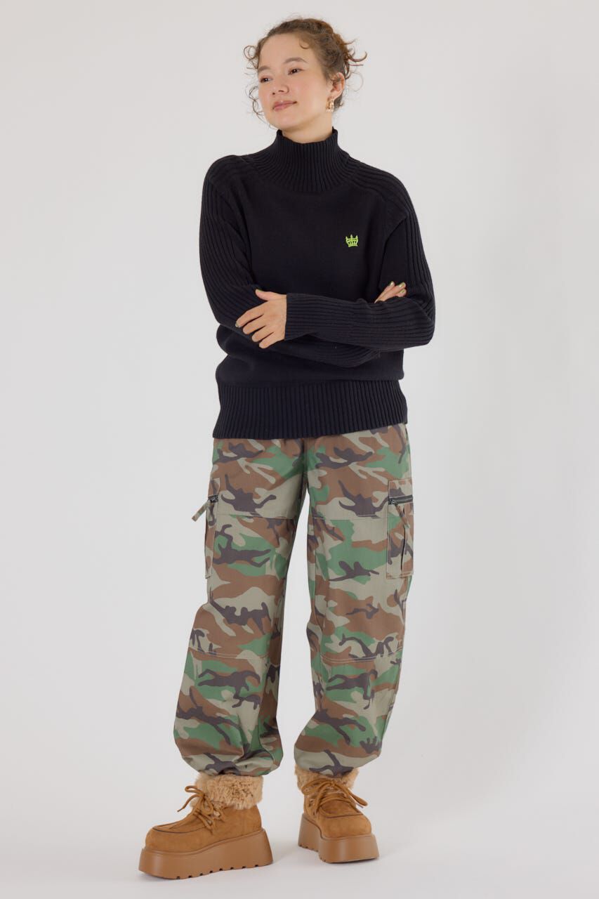 RODEO CROWNS「アームリブニットトップス」|ニット・セーター|