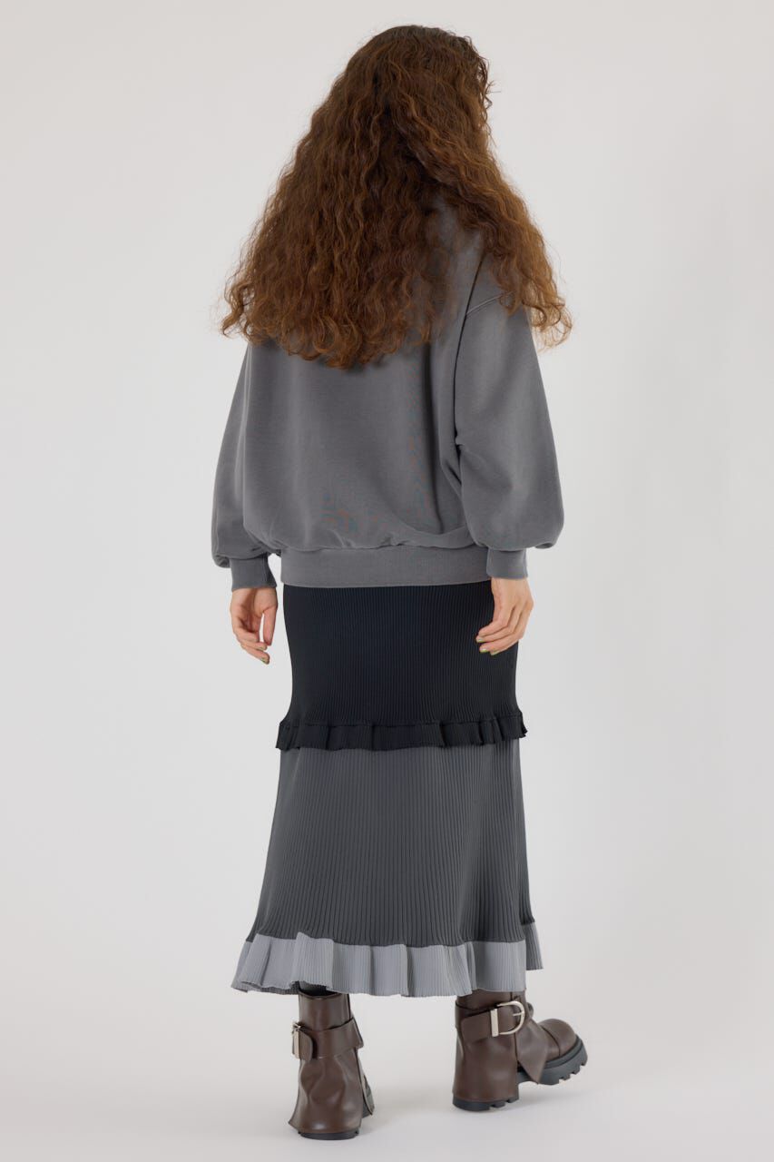 RODEO CROWNS「A-LIGHT フリル切替ニットスカート」|スカート|