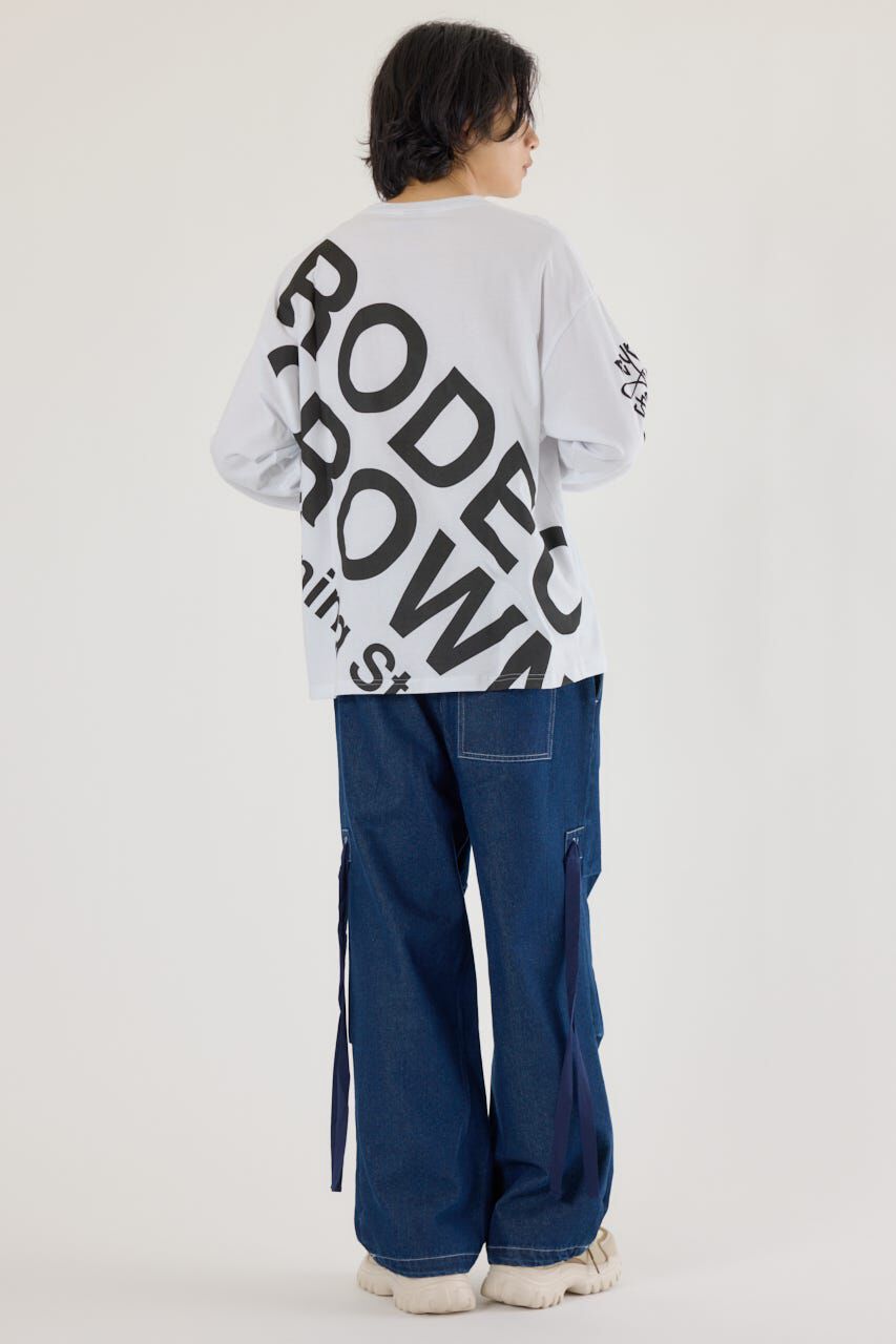 RODEO CROWNS「3steps 長袖Tシャツ」|Tシャツ・カットソー|