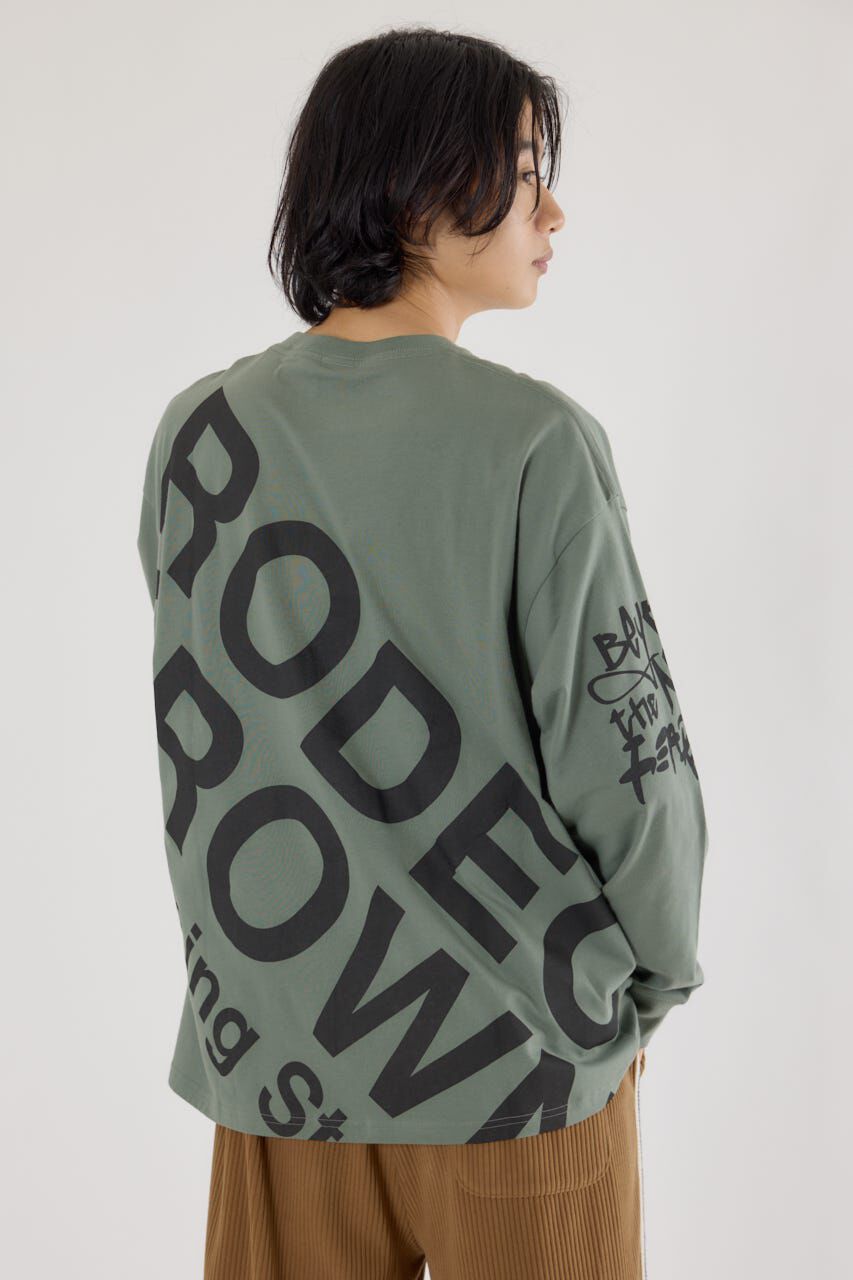 RODEO CROWNS「3steps 長袖Tシャツ」|Tシャツ・カットソー|
