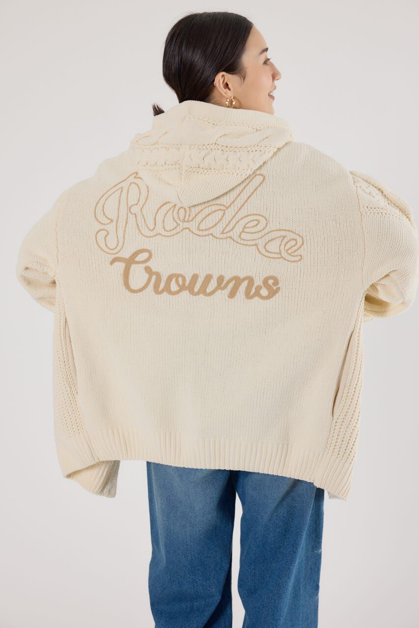 RODEO CROWNS「モールニットトッパーカーディガン」|カーディガン|