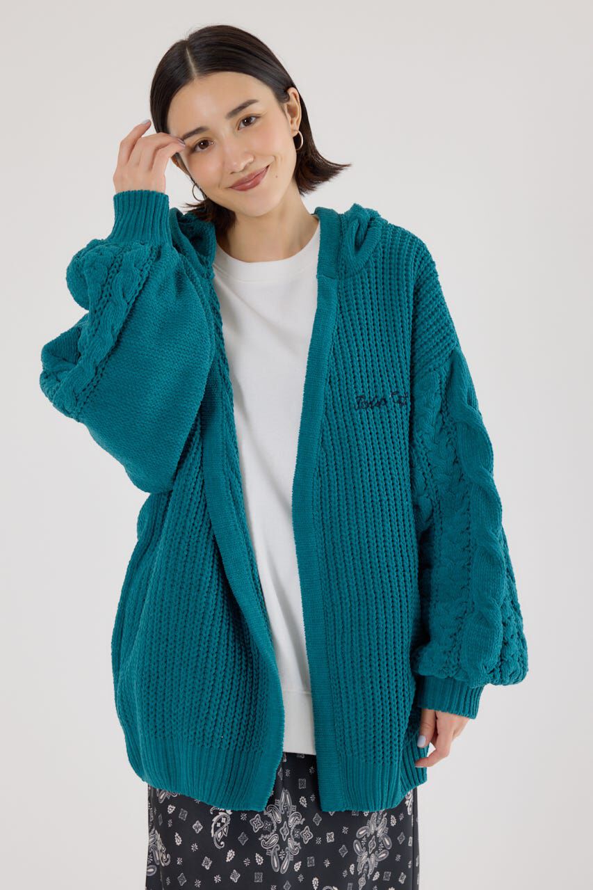 RODEO CROWNS「モールニットトッパーカーディガン」|カーディガン|