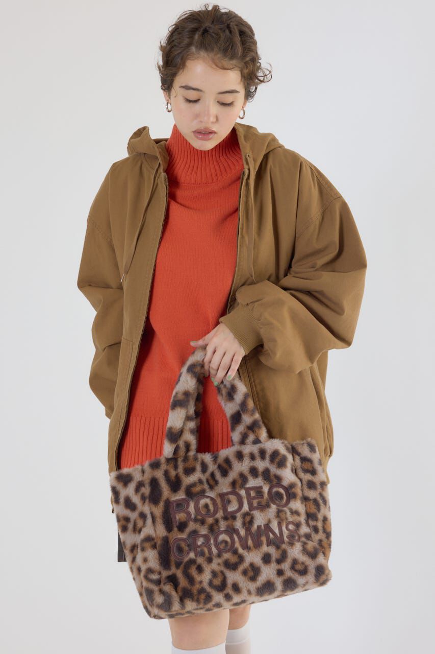 RODEO CROWNS「フェイクファーパッチロゴトート」|その他|