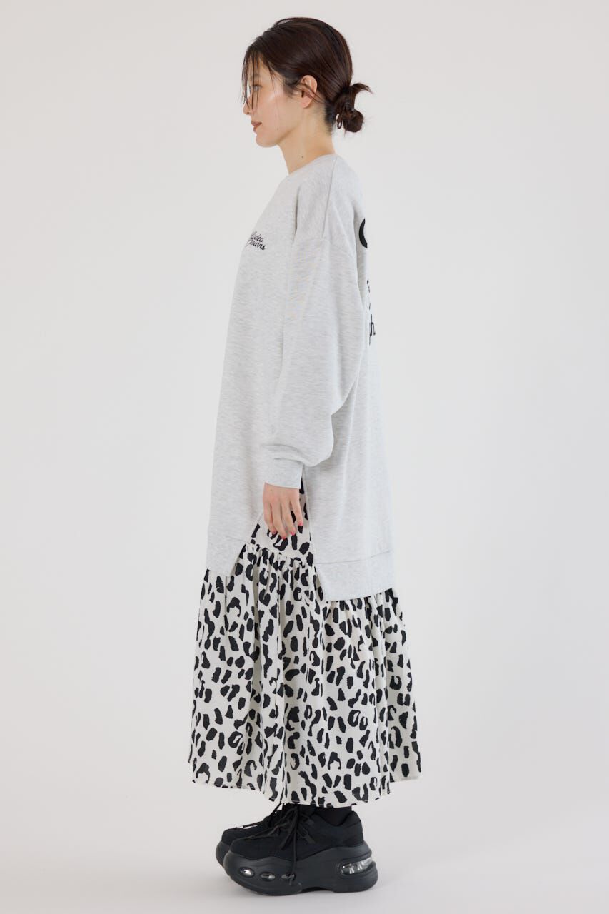 RODEO CROWNS「アニマルパターンドッキングワンピース」|ワンピース|