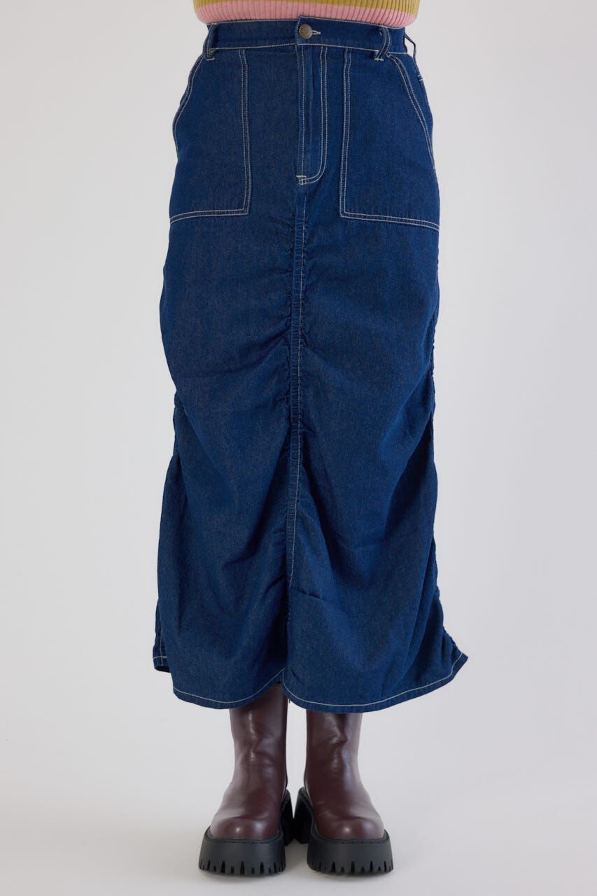 RODEO CROWNS「シャーリングマキシスカート」|スカート|