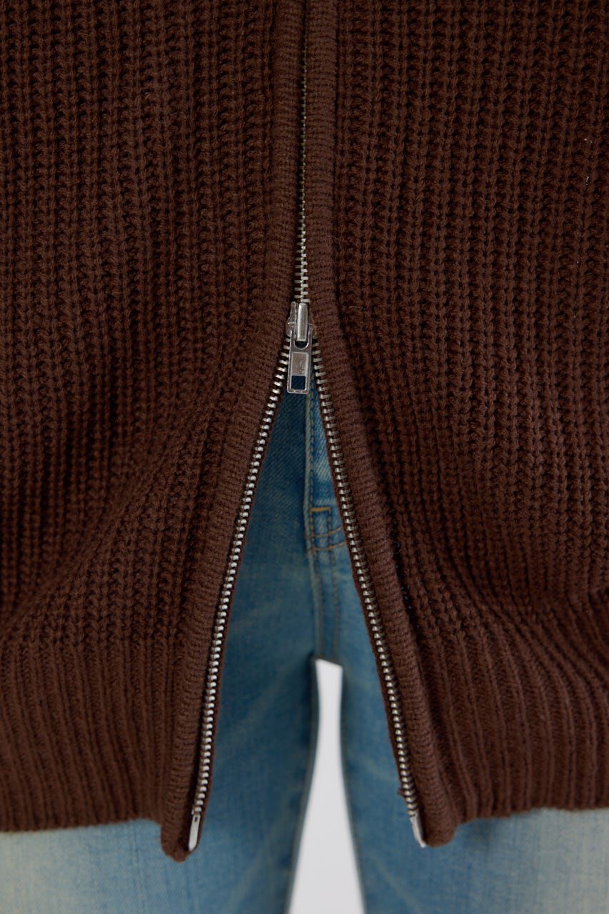 RODEO CROWNS「FADE LOGOニットジップフーディー」|パーカー|