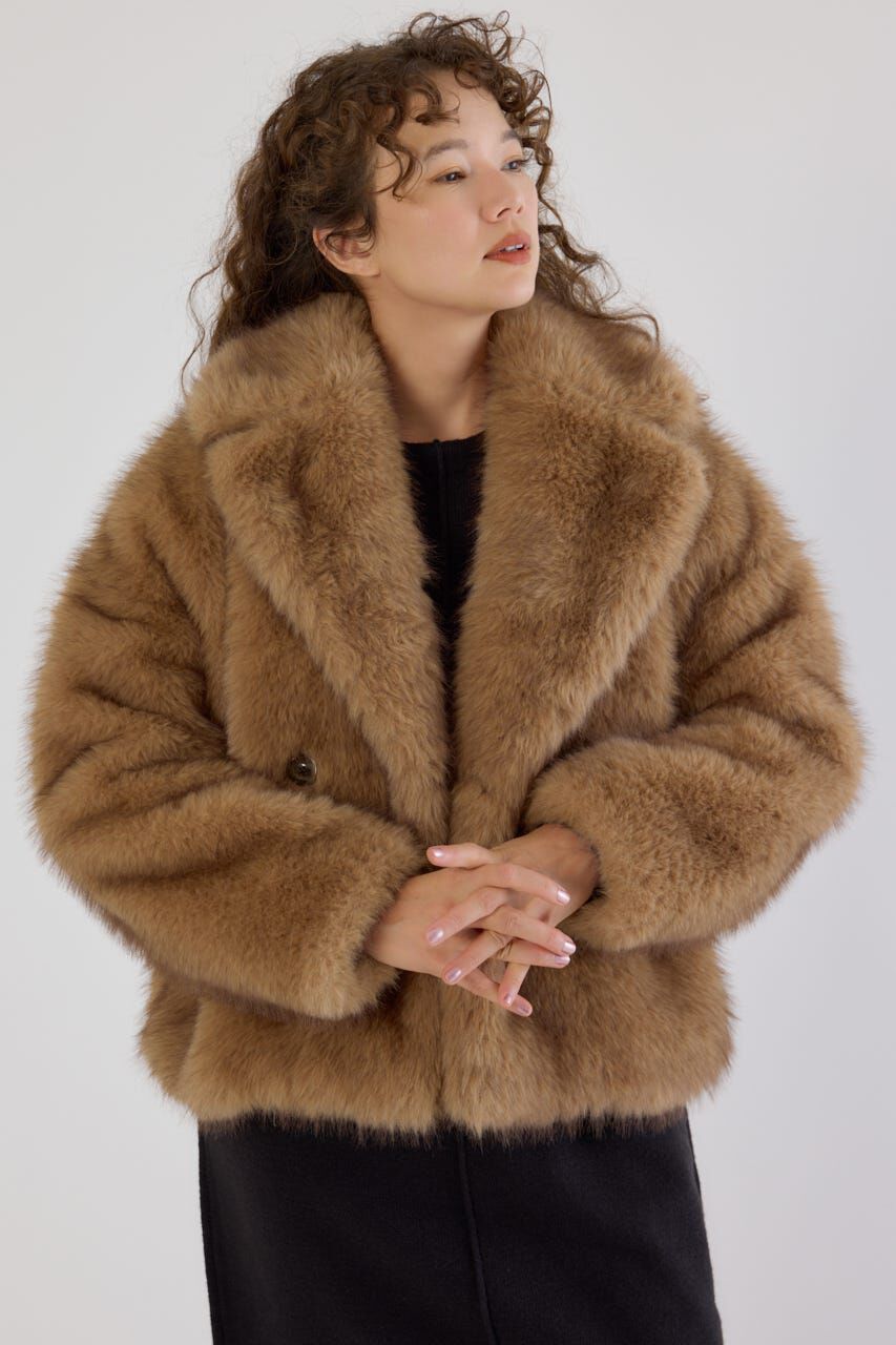 RODEO CROWNS「フェイクファーピーコート」|その他|