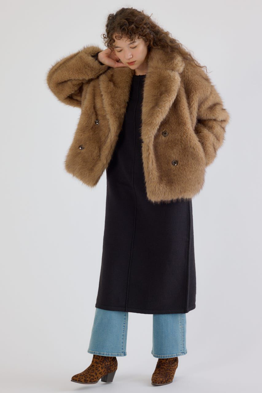 RODEO CROWNS「フェイクファーピーコート」|その他|