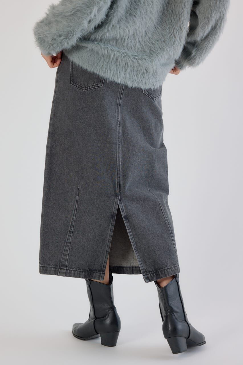 RODEO CROWNS「カーブデニムマキシスカート」|スカート|