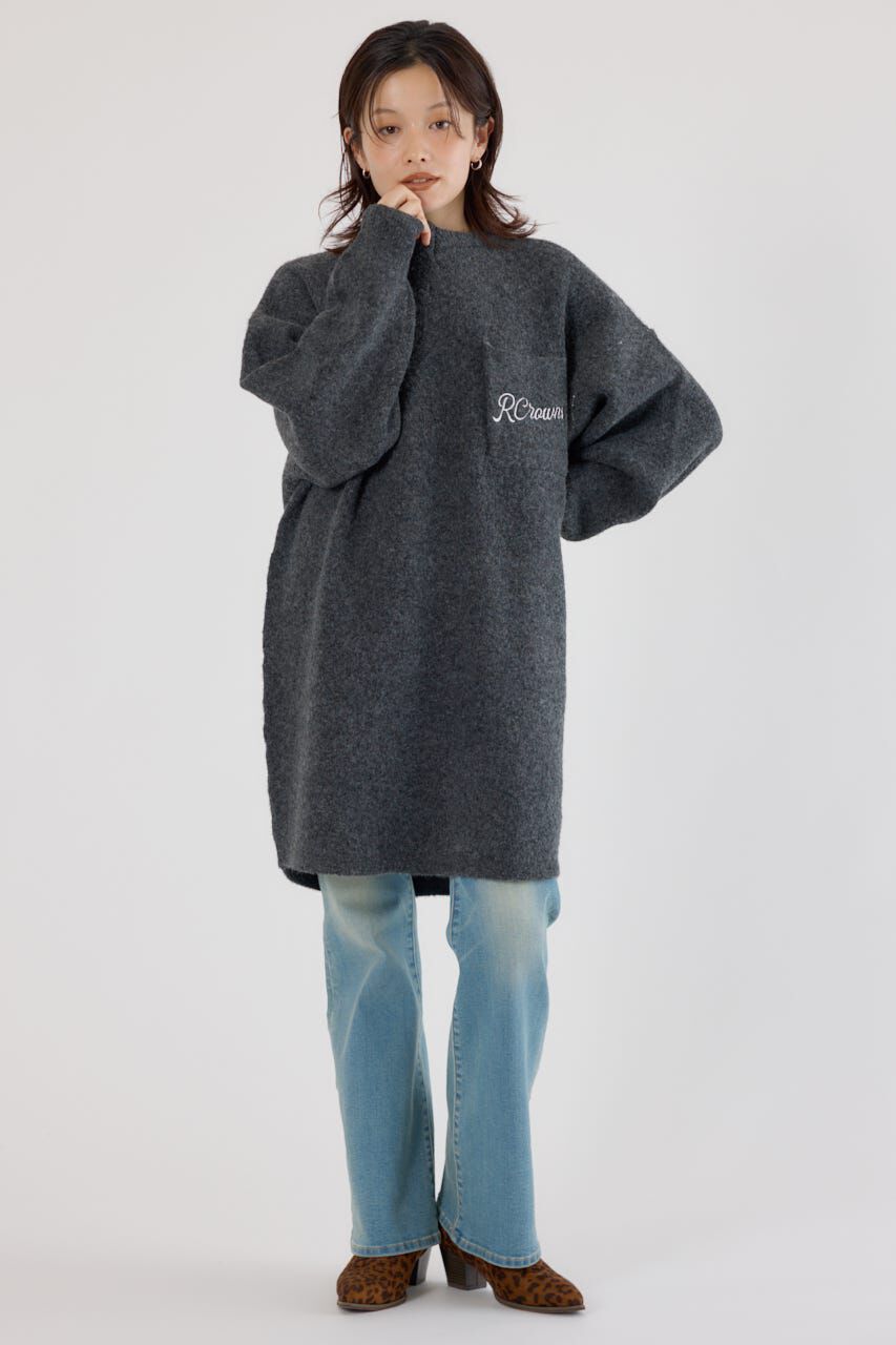 RODEO CROWNS「ロゴブークレニットワンピース」|ワンピース|