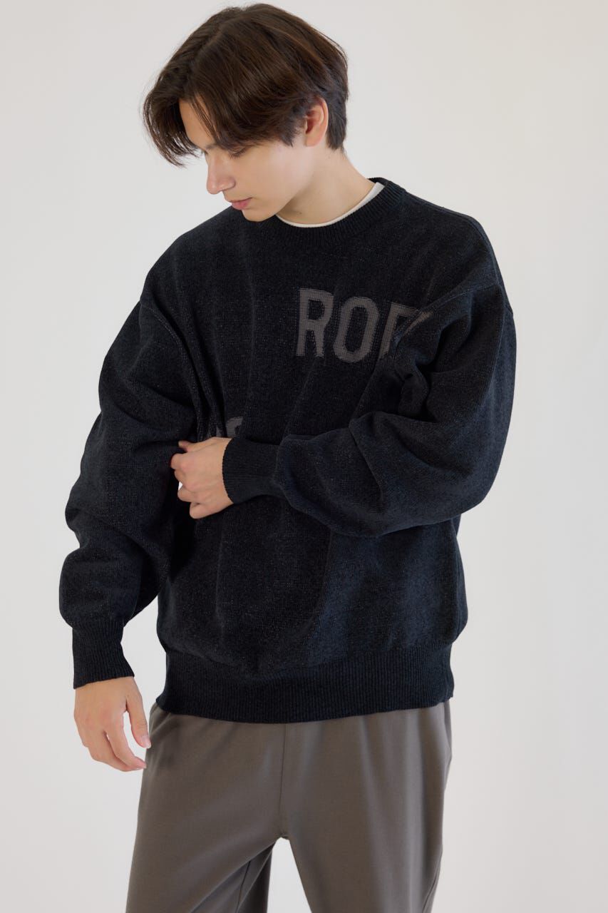 RODEO CROWNS「ランダムロゴモールニット」|ニット・セーター|