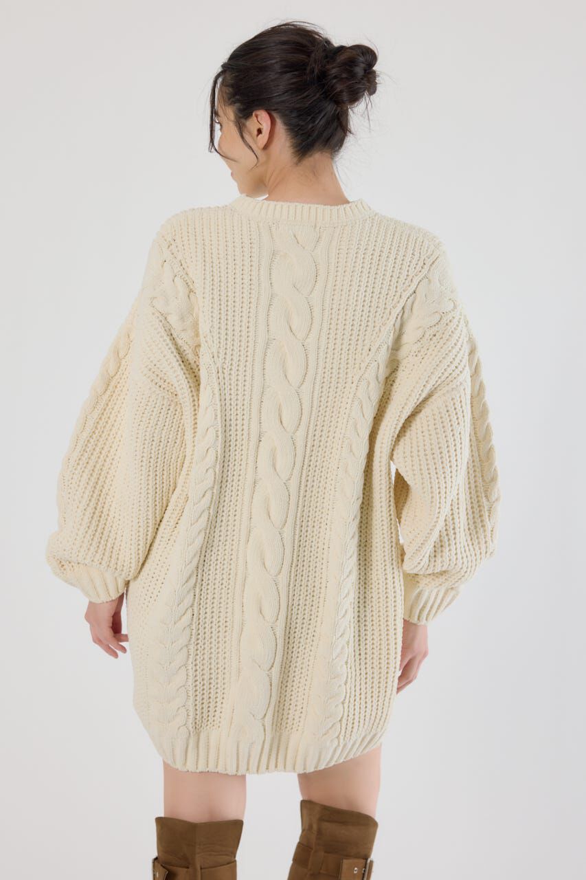 RODEO CROWNS「ケーブルモールニットワンピース」|ワンピース|