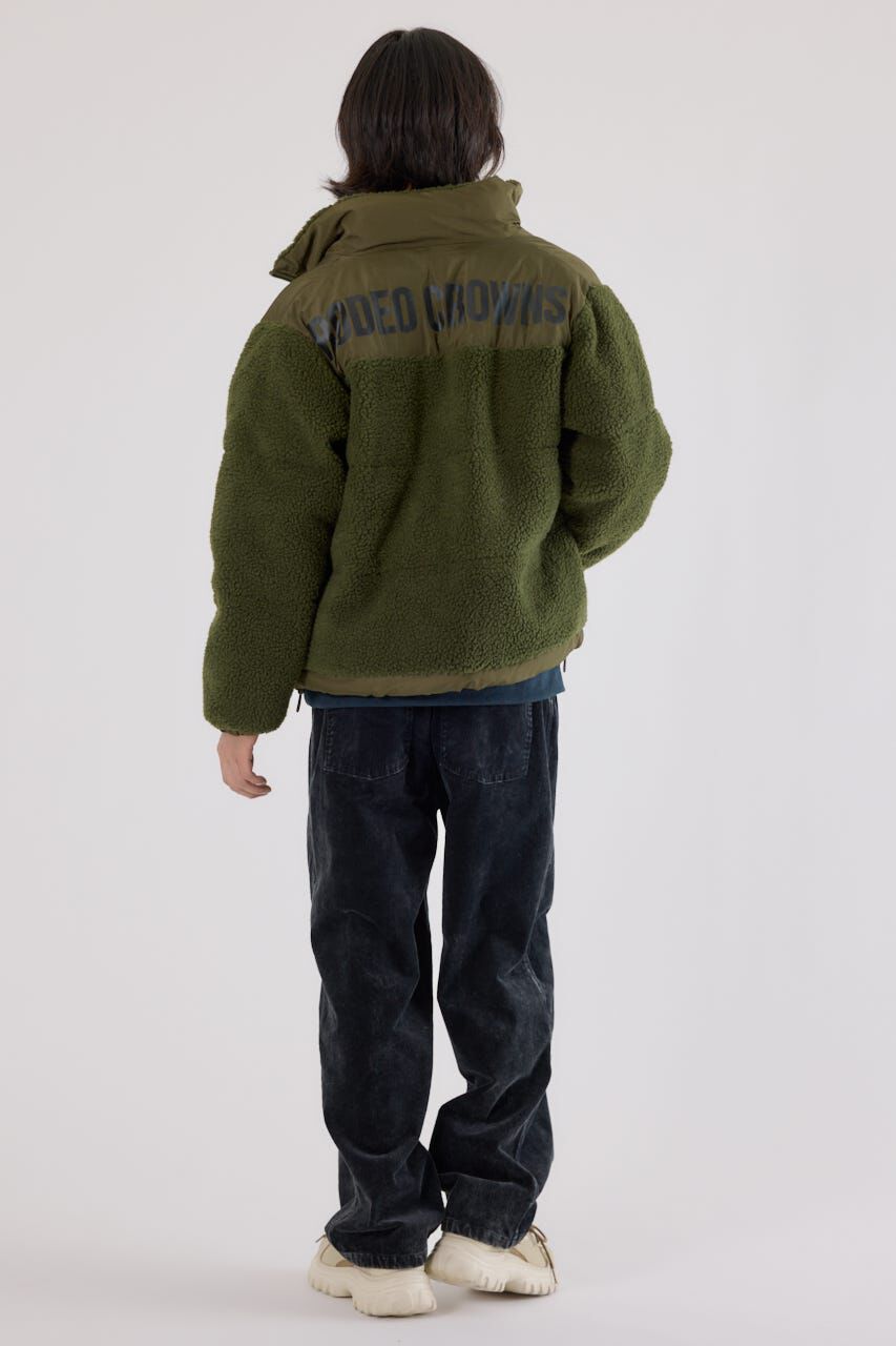 RODEO CROWNS「切り替えボアロゴジャケット」|その他|