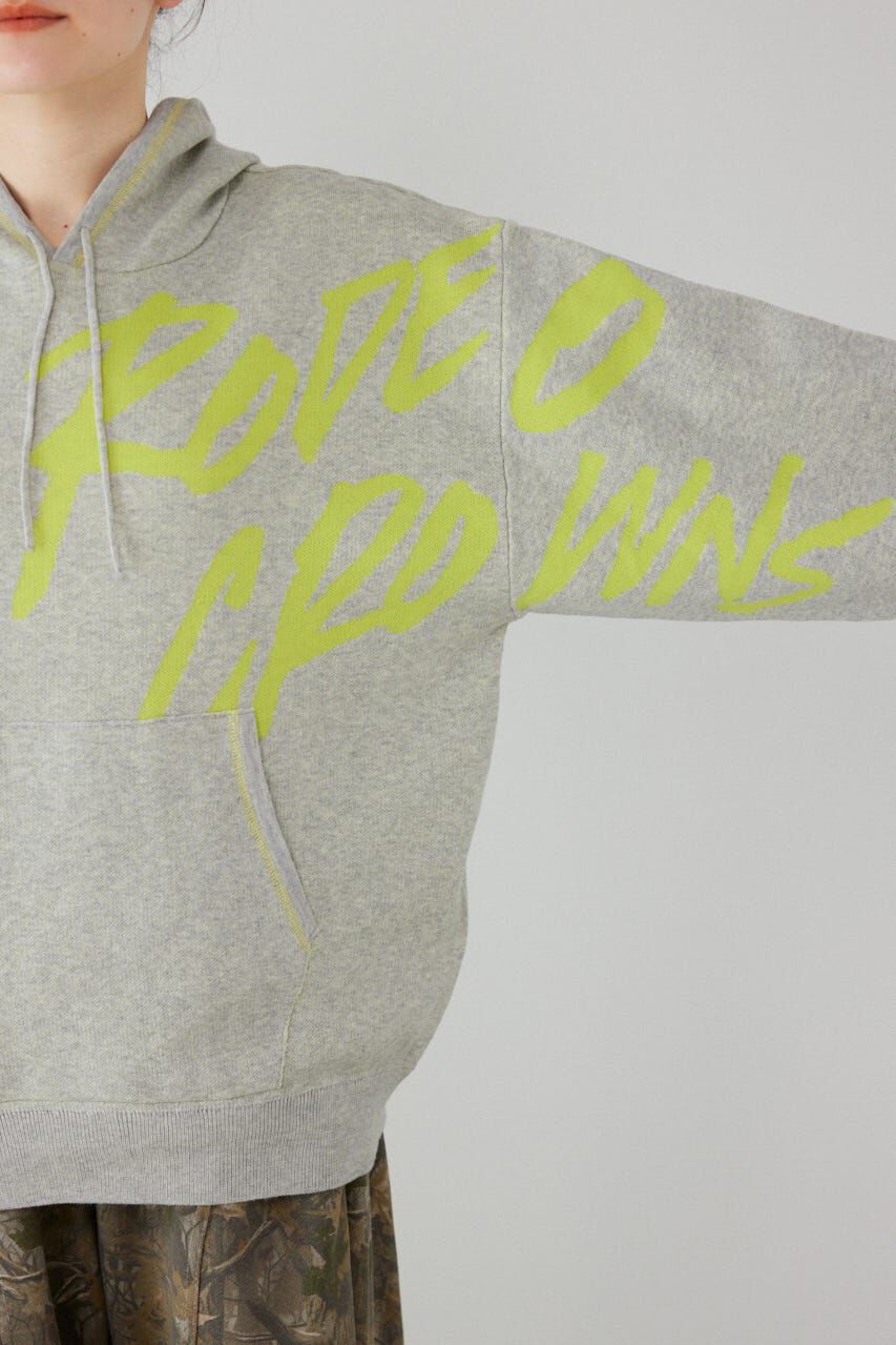 RODEO CROWNS「スウェットライクフロントロゴニットフーディー」|パーカー|