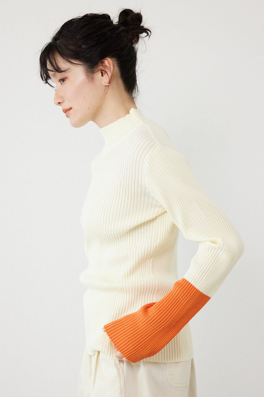 RODEO CROWNS「スリーブカラーニットトップス」|ニット・セーター|