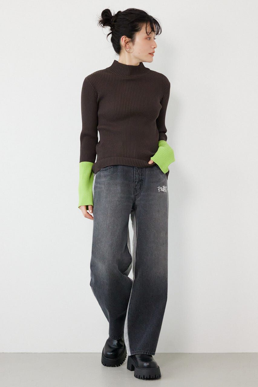 RODEO CROWNS「スリーブカラーニットトップス」|ニット・セーター|