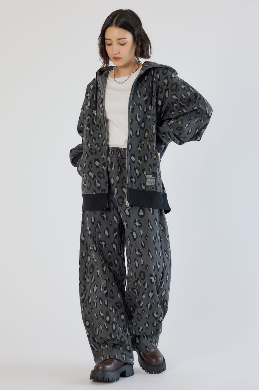 RODEO CROWNS「SHARE PATTERN W ジップパーカー」|パーカー|