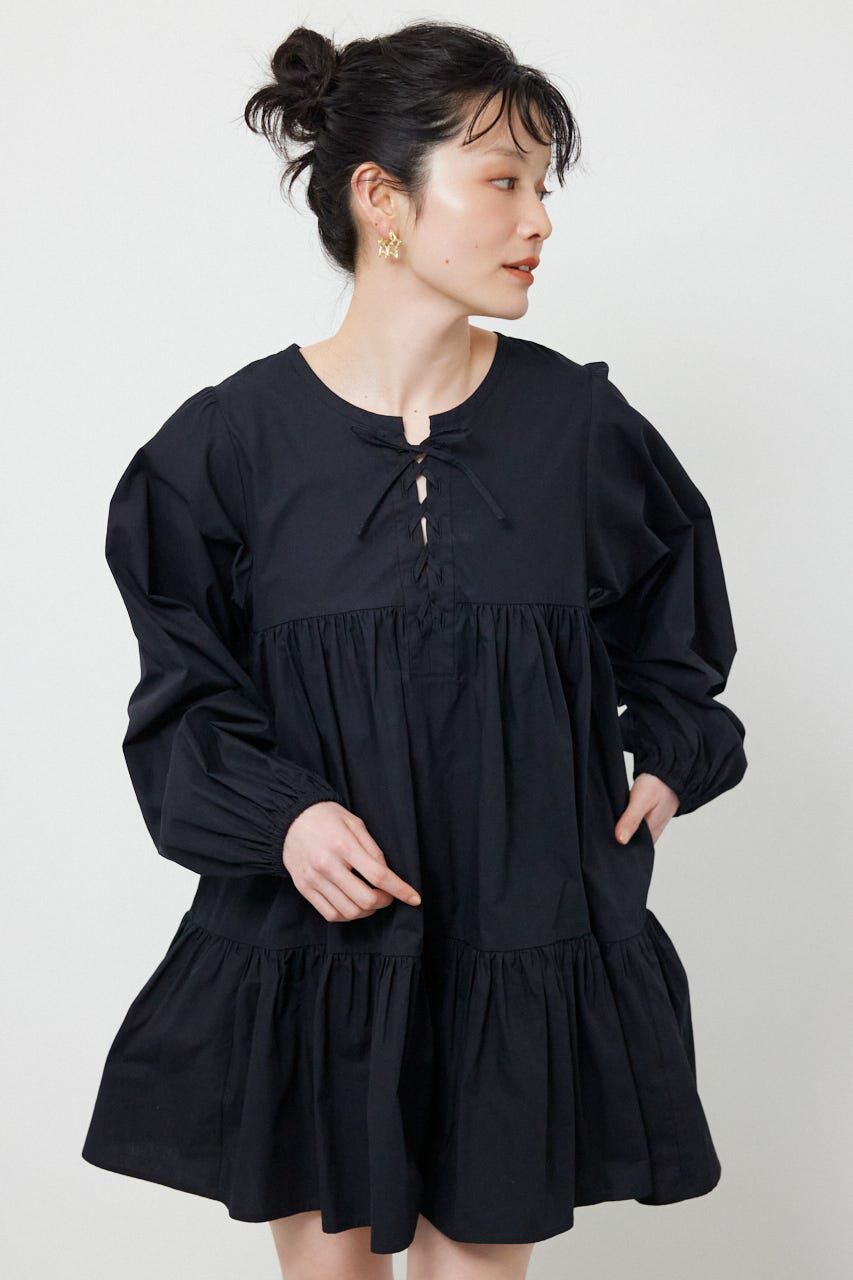 RODEO CROWNS「レースアップ2WAYチュニックワンピース」|ワンピース|