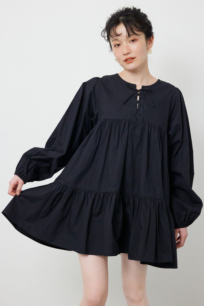 RODEO CROWNS「レースアップ2WAYチュニックワンピース」|ワンピース|