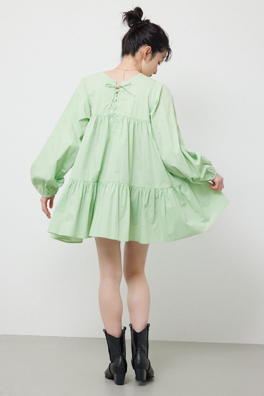 RODEO CROWNS「レースアップ2WAYチュニックワンピース」|ワンピース|