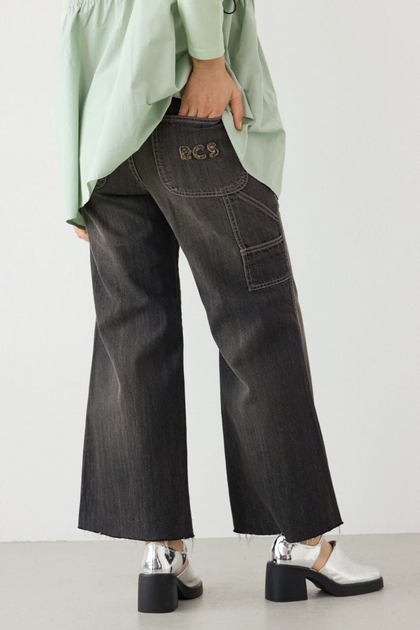 RODEO CROWNS「ペインターフレアパンツ」|デニム|