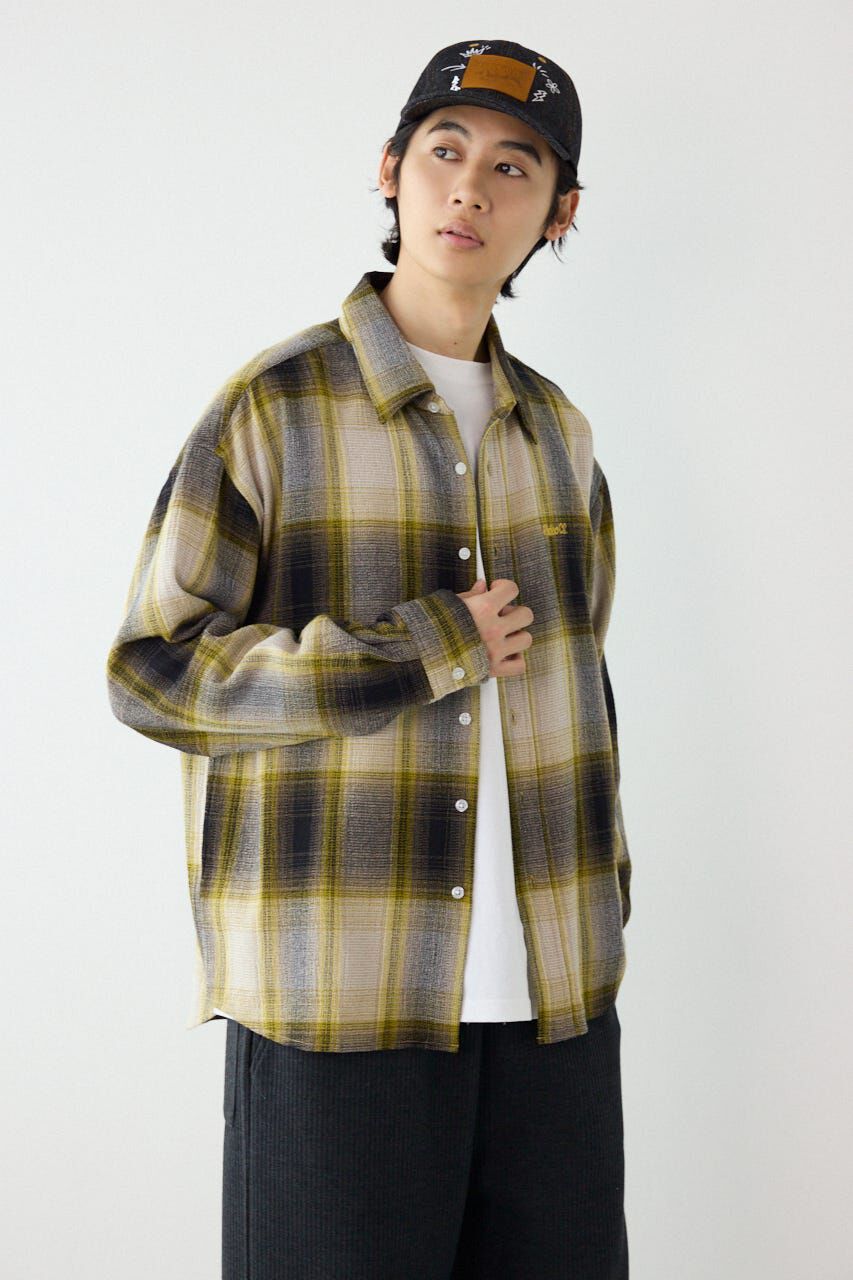 RODEO CROWNS「スカシオンブレーチェックシャツ」|シャツ・ブラウス|