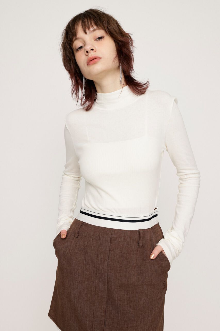 SLY「SMOOTH TOUCH H／N トップス」|Tシャツ・カットソー|