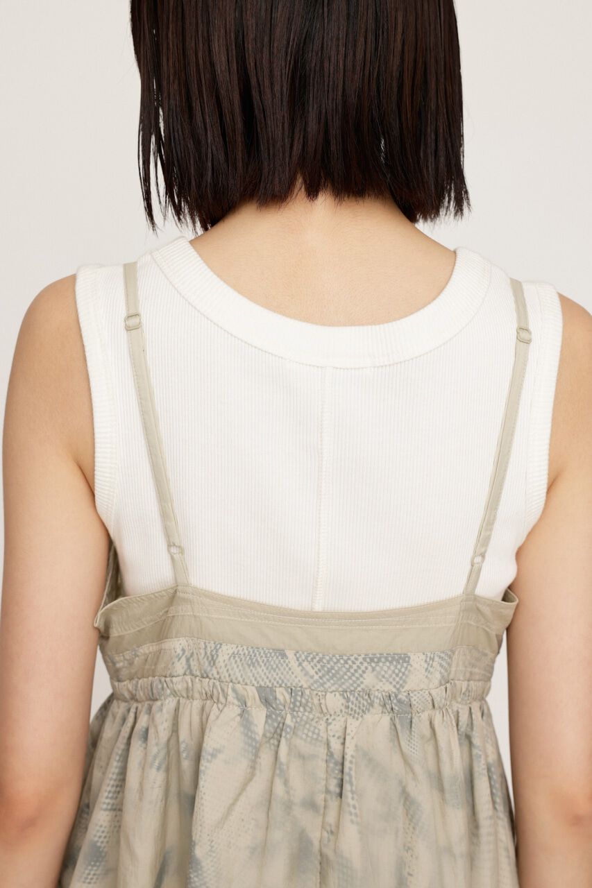 SLY「SHEER CAMI ZIP L／ドレス」|ワンピース|
