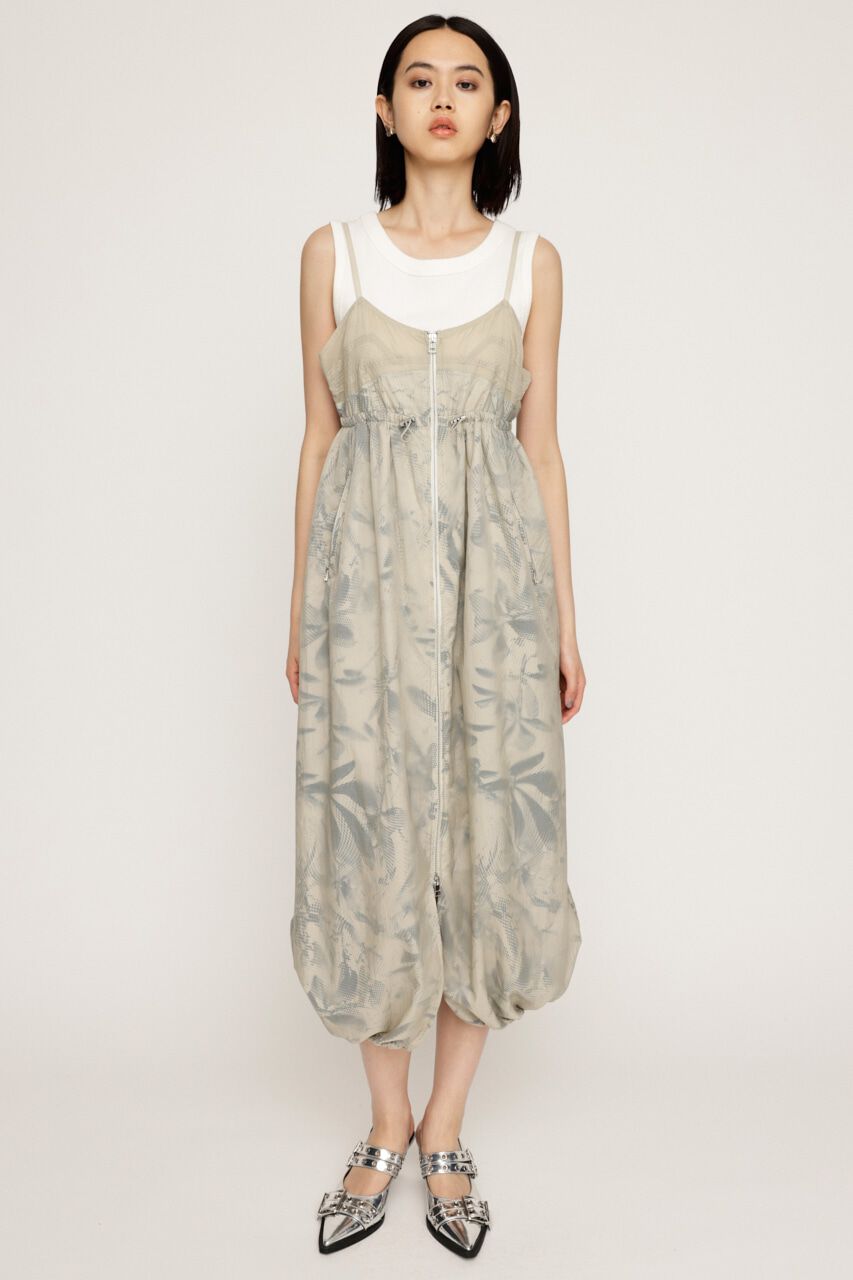 SLY「SHEER CAMI ZIP L／ドレス」|ワンピース|