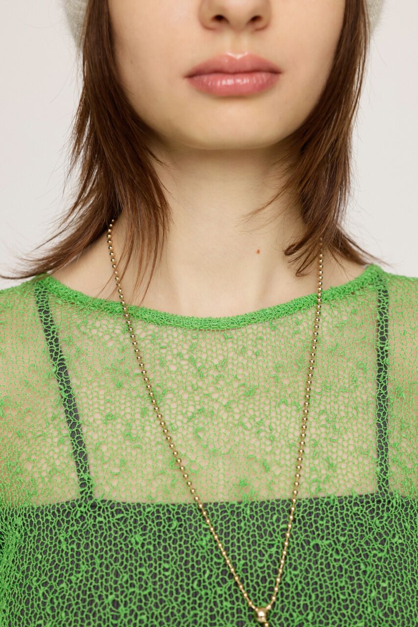 SLY「NEP SHEER KNIT トップス」|ニット・セーター|