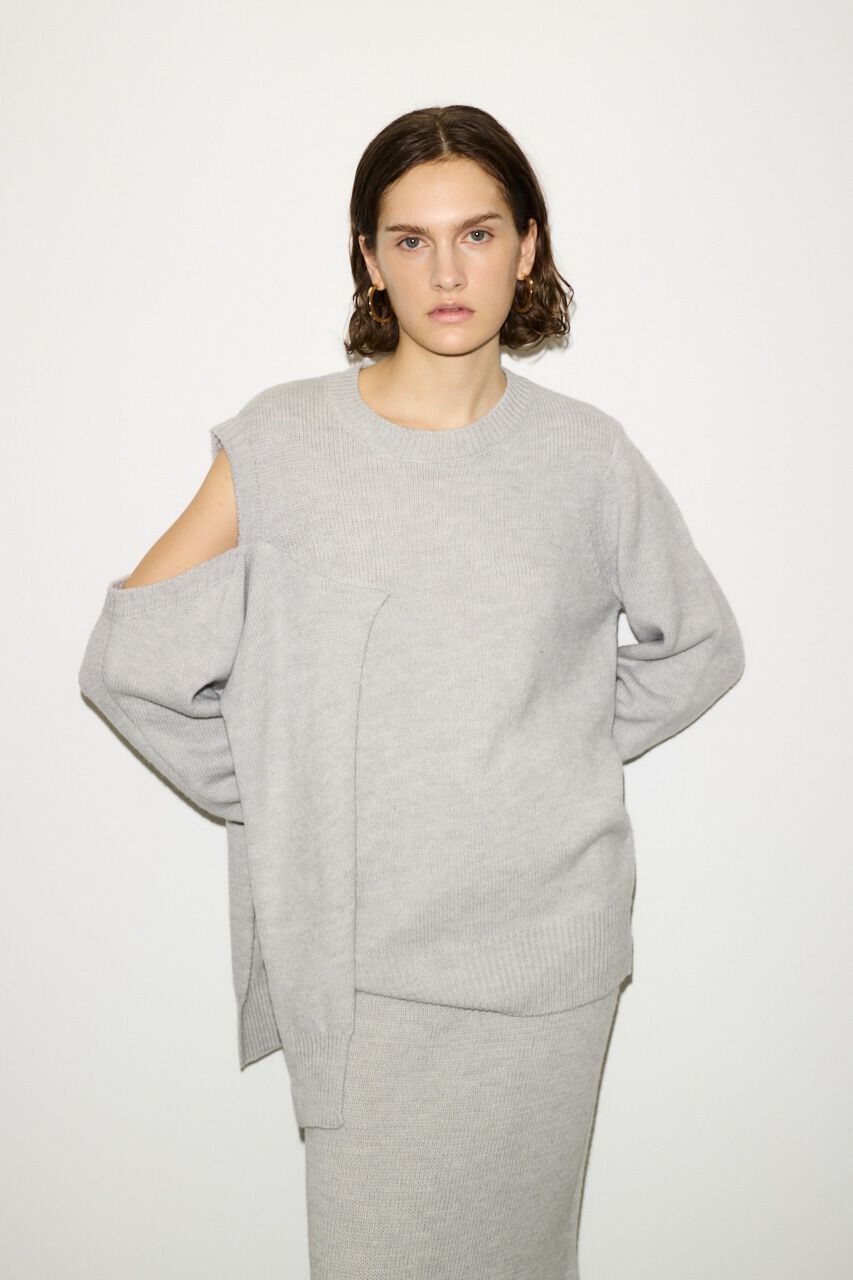 SLY「ARM DESIGN MG トップス」|ニット・セーター|