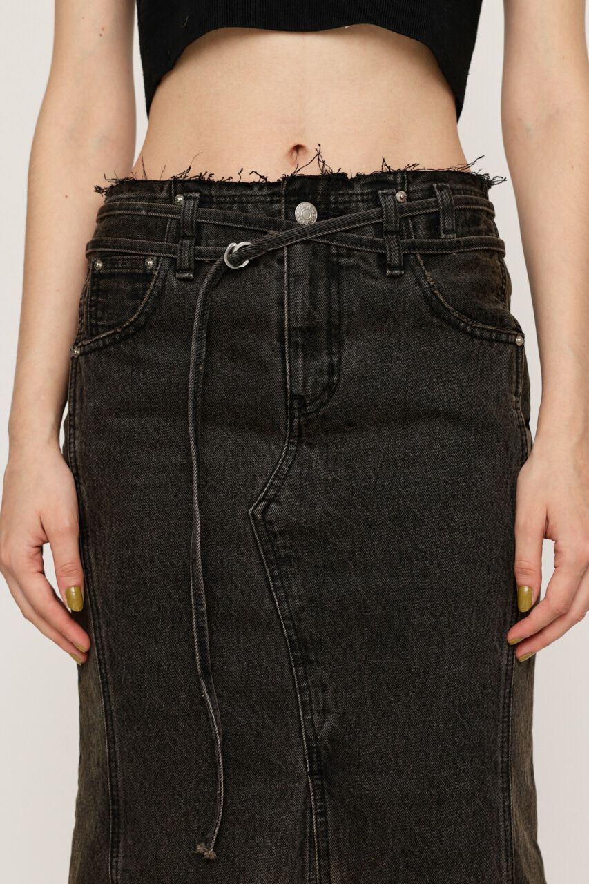 SLY「L／W DEEP DAMAGE MERMAID L／SK-E」|スカート|