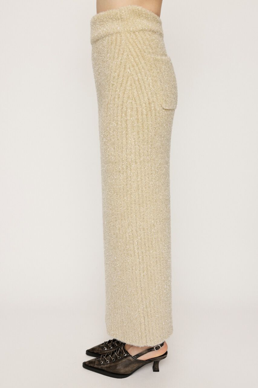 SLY「GLITTER KNIT ロングスカート」|スカート|