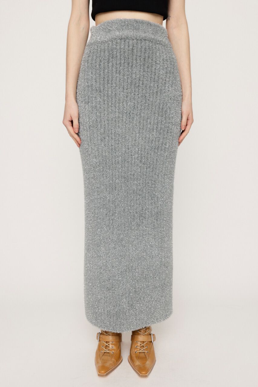 SLY「GLITTER KNIT ロングスカート」|スカート|