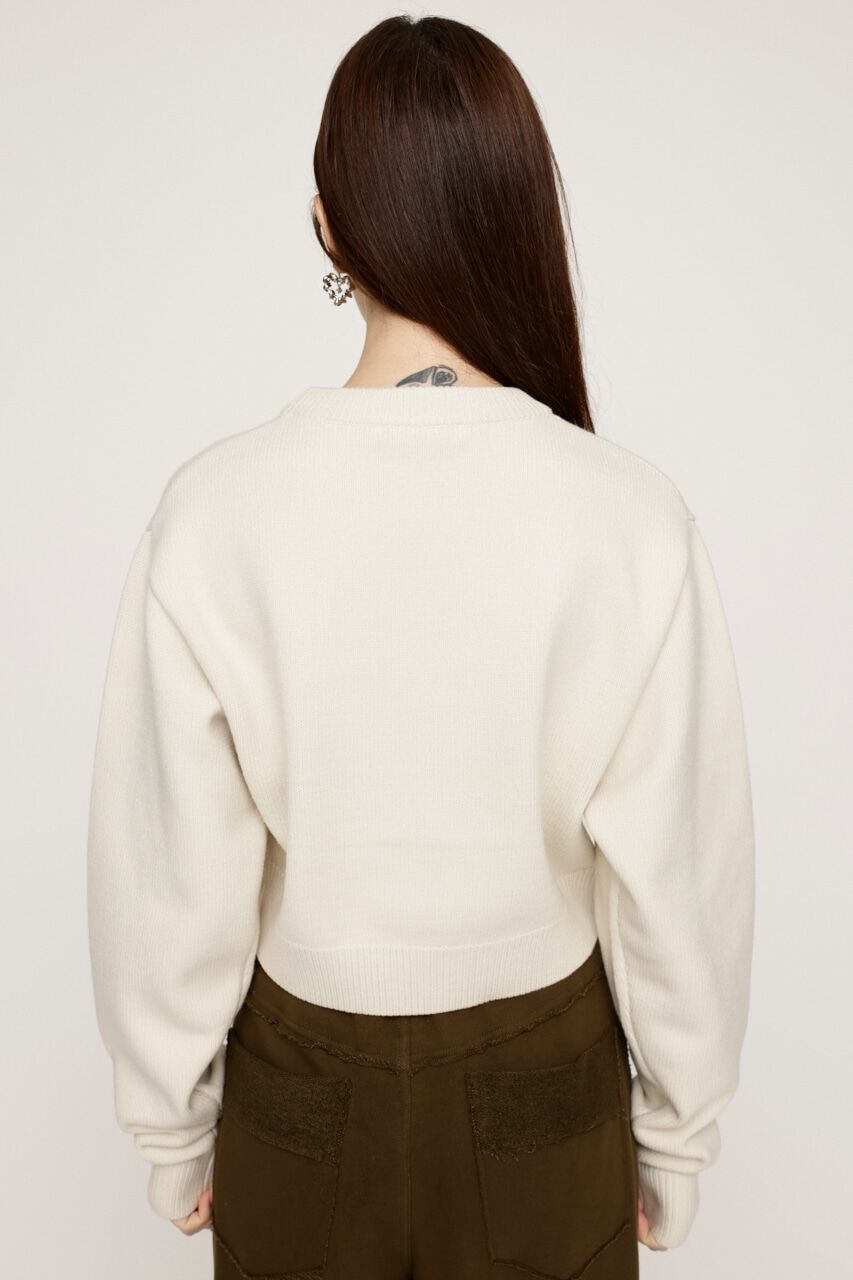 SLY「MOTIF LOGO KNIT トップス」|ニット・セーター|