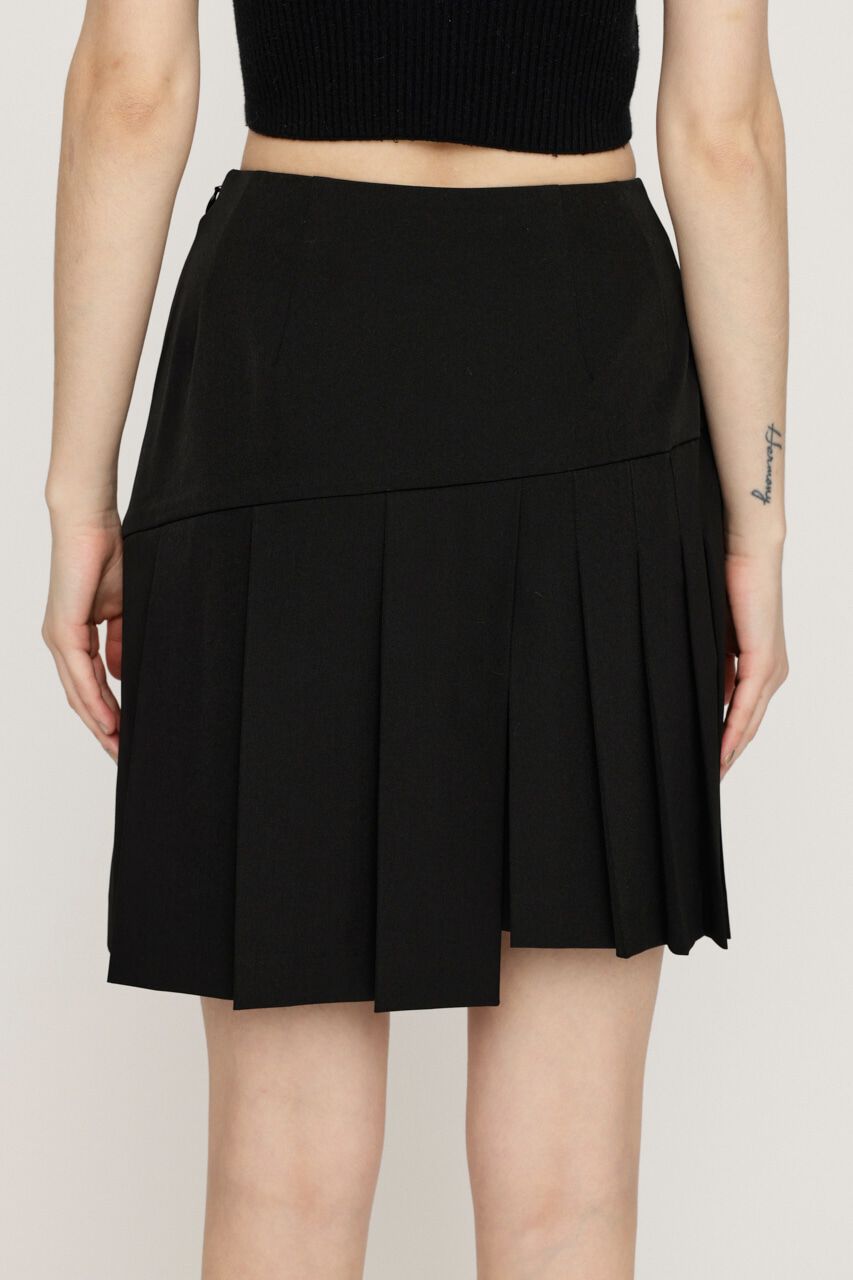 SLY「RANDOM HEM PLEATS ショートスカート」|スカート|