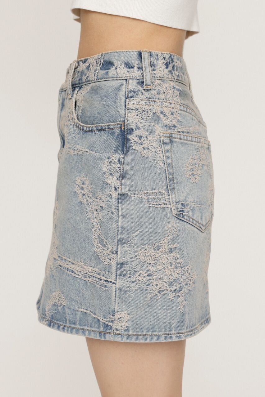 SLY「J／W JQ DENIM ショートスカート」|スカート|