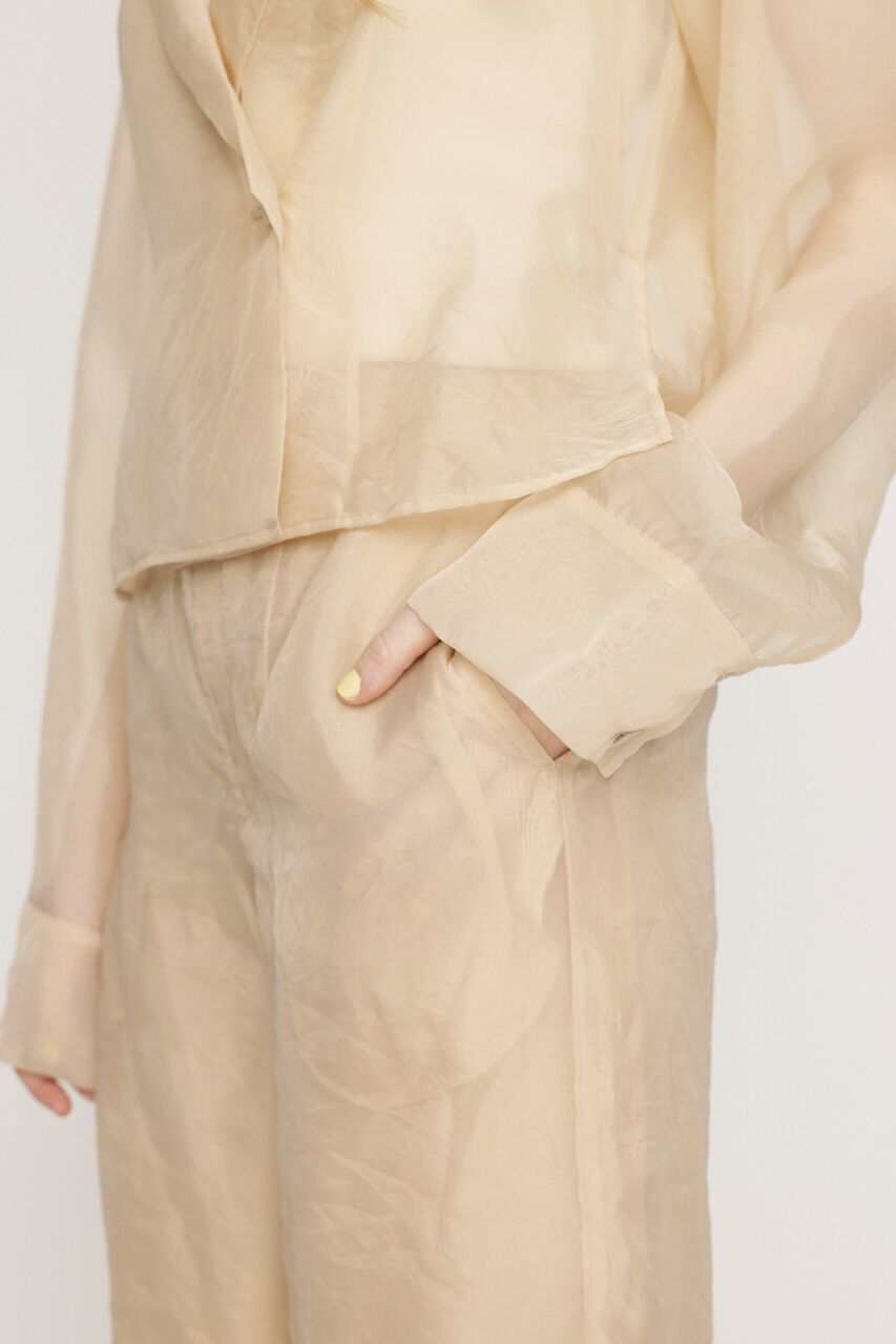 SLY「SHEER TAILOR ジャンプスーツ」|ワンピース|