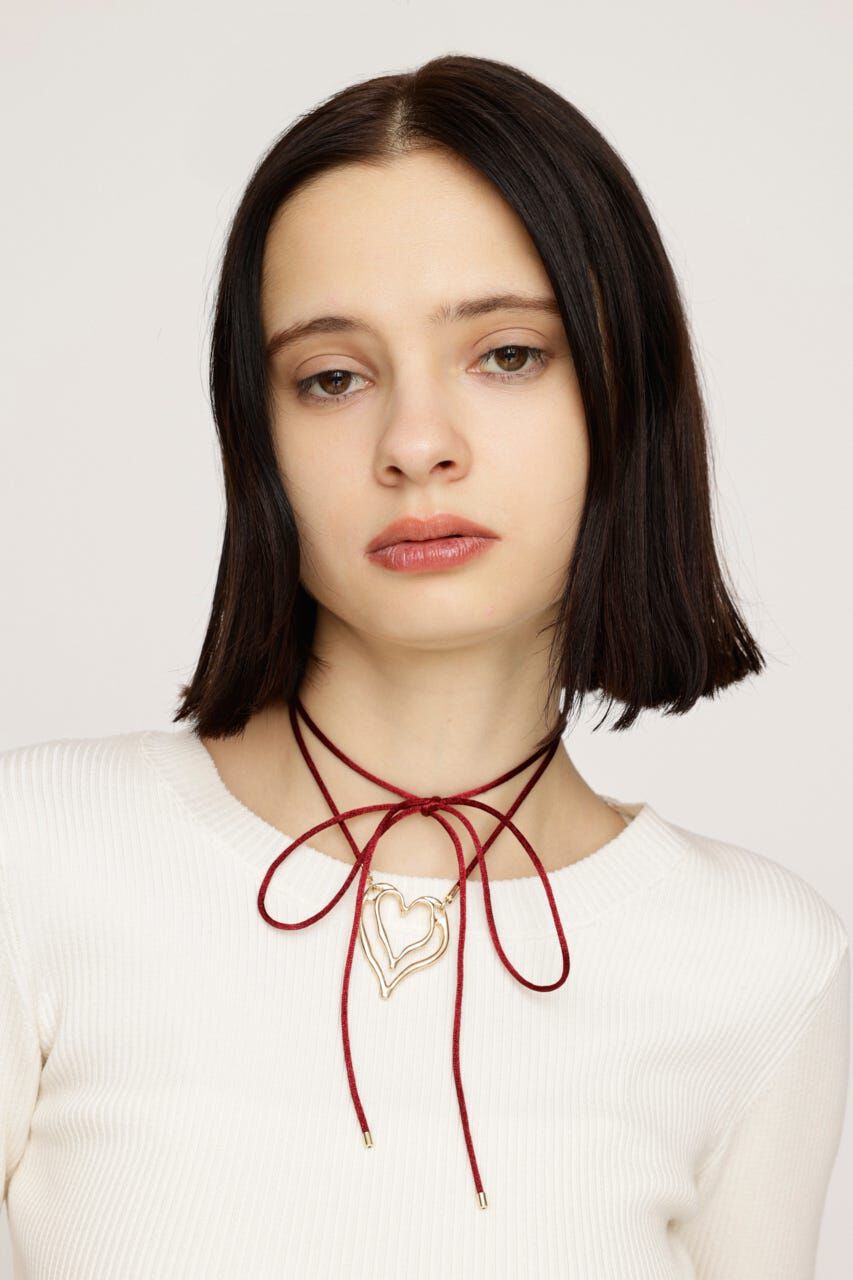 SLY「HEART CHARM チョーカー」|ネックレス|