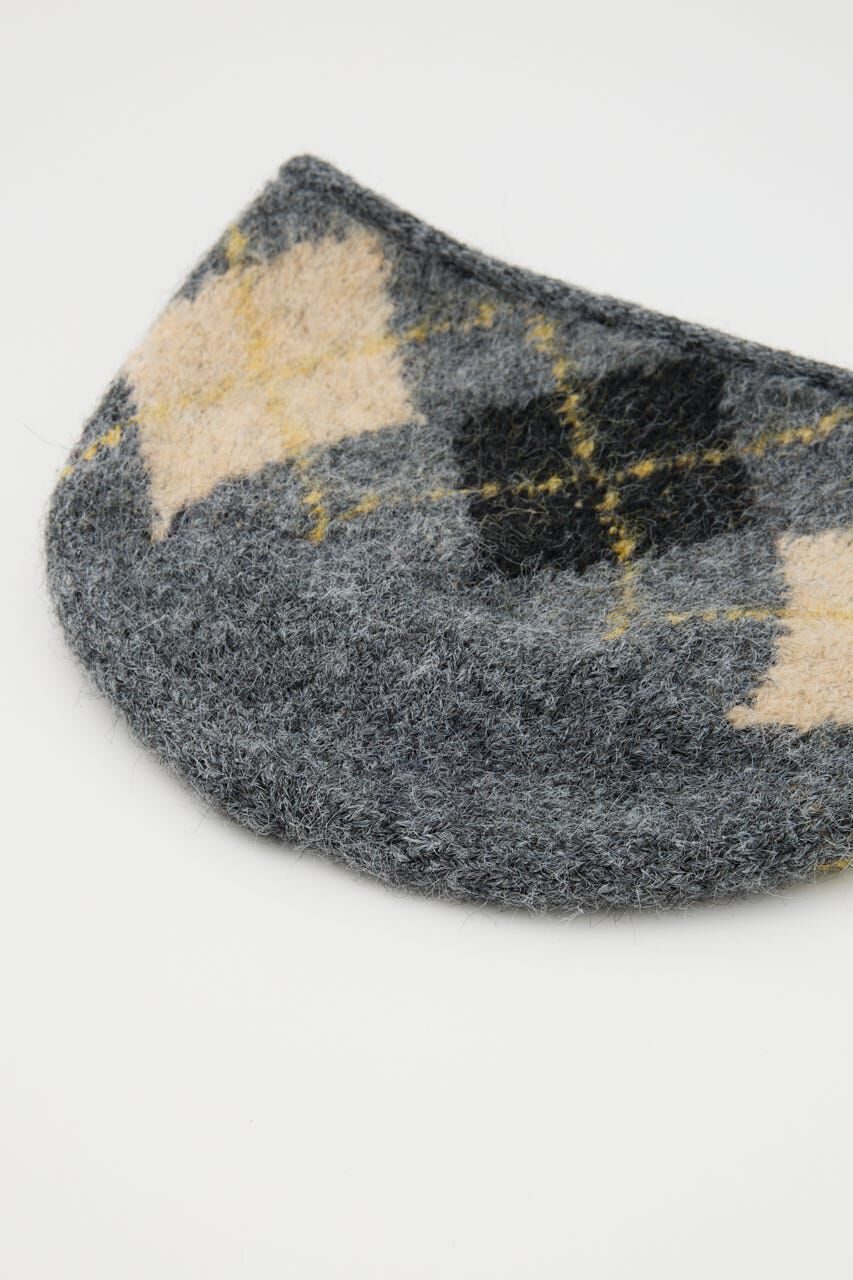 SLY「ARGYLE JQ KNIT BEANIE」|その他|