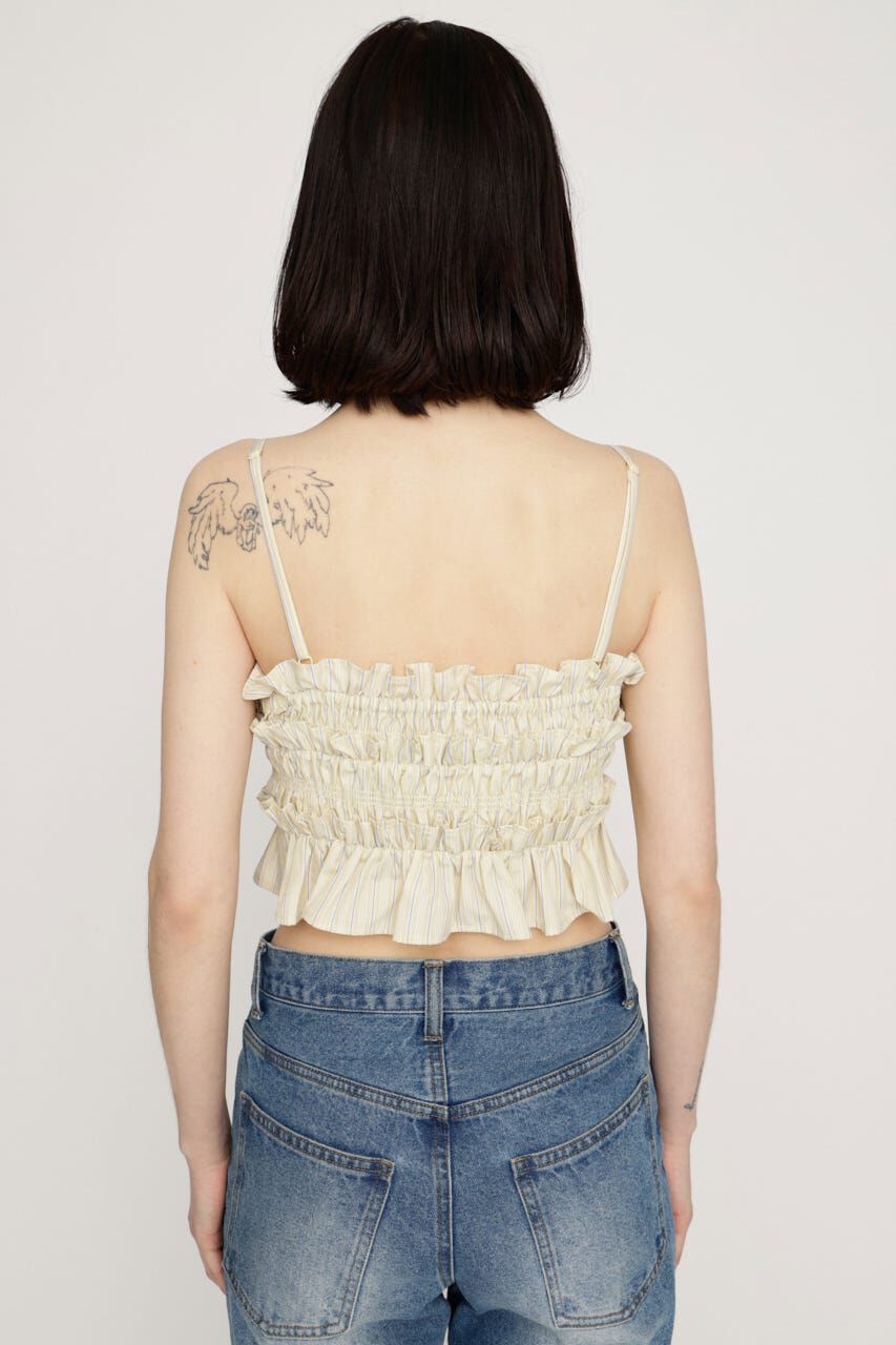 SLY「BUSTIER LAYERED GATHER シャツ」|シャツ・ブラウス|