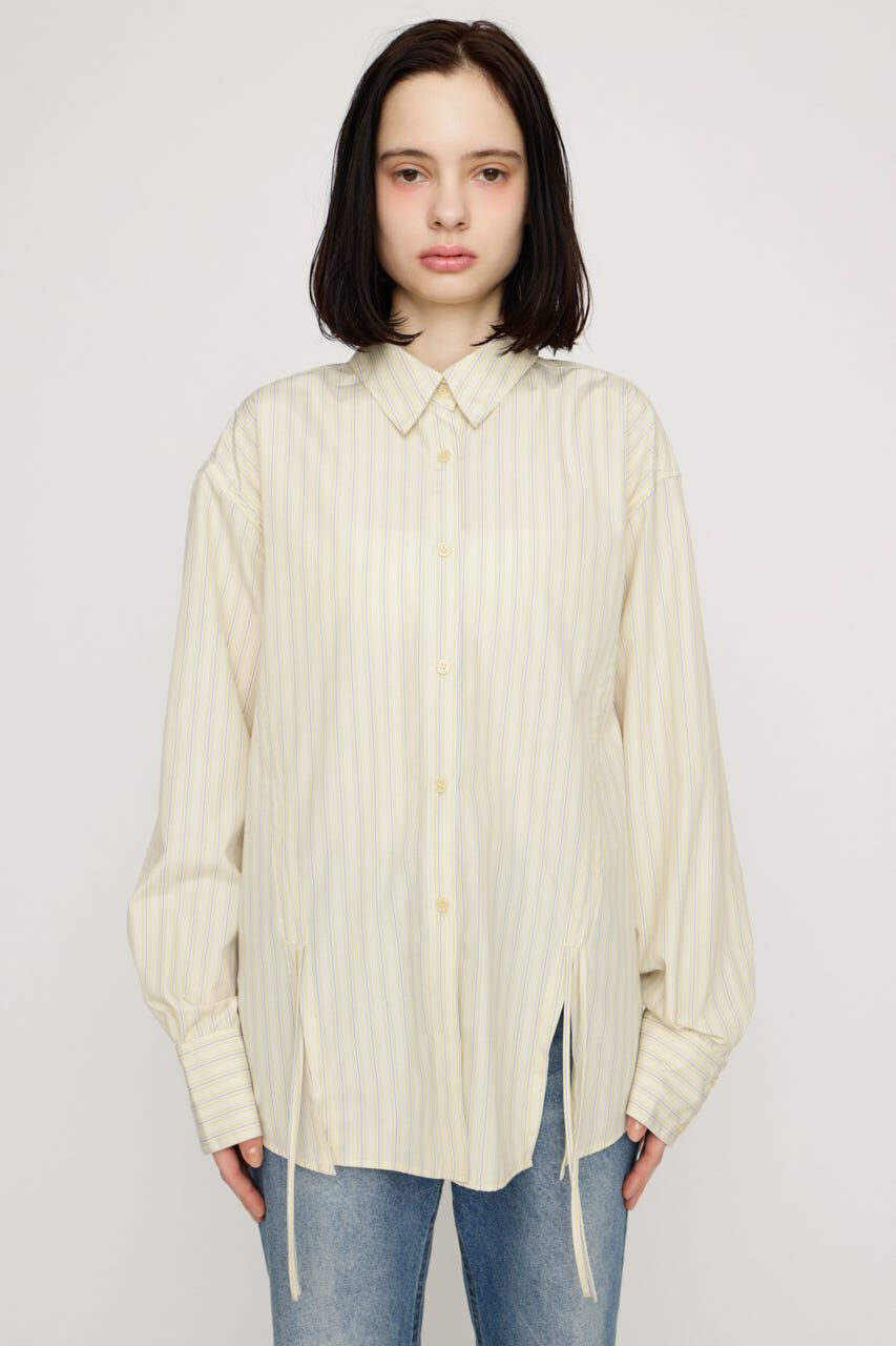 SLY「BUSTIER LAYERED GATHER シャツ」|シャツ・ブラウス|