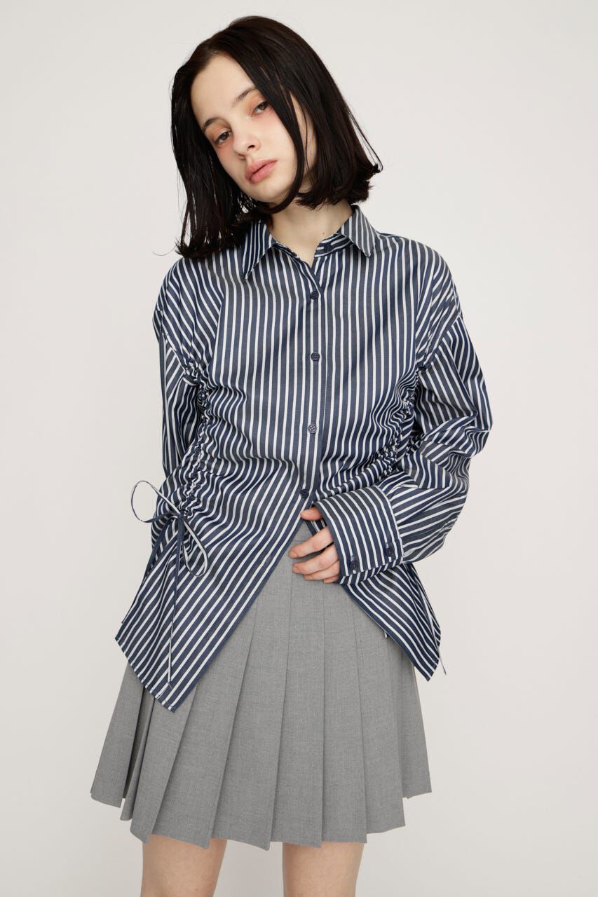 SLY「BUSTIER LAYERED GATHER シャツ」|シャツ・ブラウス|