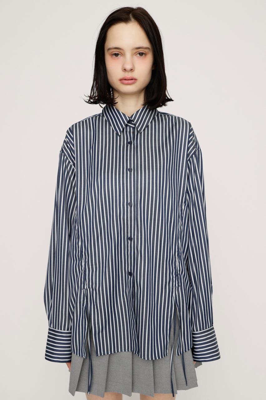 SLY「BUSTIER LAYERED GATHER シャツ」|シャツ・ブラウス|