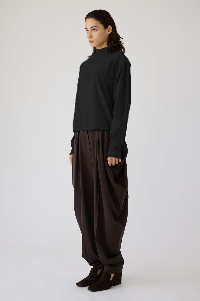 RIM.ARK 「Curved sleeve high collar tops」|Tシャツ・カットソー|